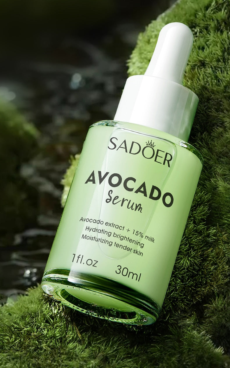 SERUM NUTRITIVO DE AGUACATE SADOER | 🥑 Hidratación Intensa y Restauración de la Piel (30 ml)