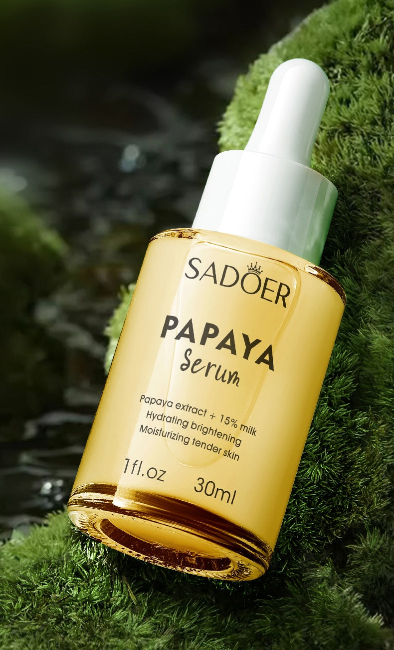 SERUM REJUVENECEDOR DE PAPAYA SADOER | 🏉 Iluminación Avanzada y Despigmentación Natural (30 ml)